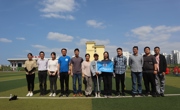 我院参加beat365平台官方网站2021年教职工登山健步走活动