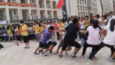 护理学院喜获beat365平台官方网站首届新生拔河比赛冠军