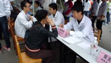 学雷锋，“天使”在行动——记beat365平台官方网站护理学院三月学雷锋之义诊活动